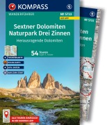 Cover-Bild zum Titel 'KOMPASS Wanderführer Sextner Dolomiten, Naturpark Drei Zinnen - Herausragende Dolomiten, 50 Touren mit Extra-Tourenkarte' von 'Eugen E Hüsler'