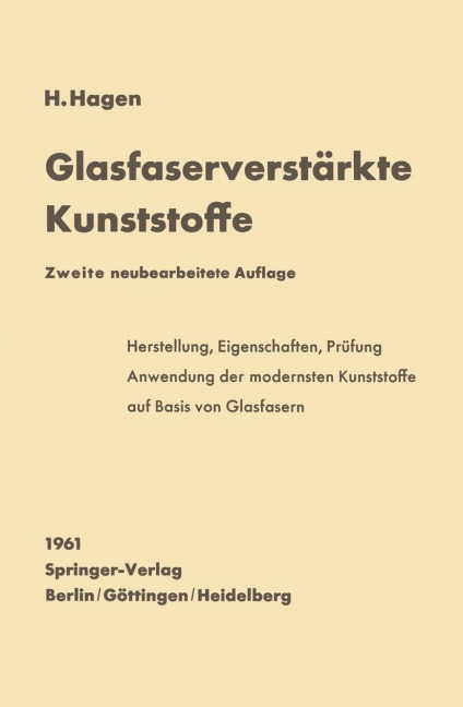 Glasfaserverstärkte Kunststoffe - 