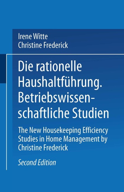 Die rationelle Haushaltführung - Irene Witte