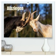 Cover-Bild zum Titel 'Albziegen (hochwertiger Premium Wandkalender 2027 DIN A2 quer), Kunstdruck in Hochglanz' von 'Monika Scheurer'