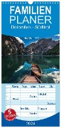 Familienplaner 2024 - Dolomiten - Südtirol mit 5 Spalten (Wandkalender, 21 x 45 cm) CALVENDO - Jean Claude Castor I 030mm-Photography