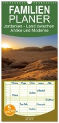 Cover-Bild zum Titel 'Familienplaner 2027 - Jordanien - Land zwischen Antike und Moderne mit 5 Spalten (Wandkalender, 21 x 45 cm) CALVENDO' von 'Felix Berthelmann'