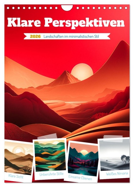 Klare Perspektiven (Wandkalender 2026 DIN A4 hoch), CALVENDO Monatskalender - Steffen Gierok-Latniak