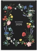 Cover-Bild zum Titel 'Burde Illustrierte Blumen Wandkalender 2026' von ''