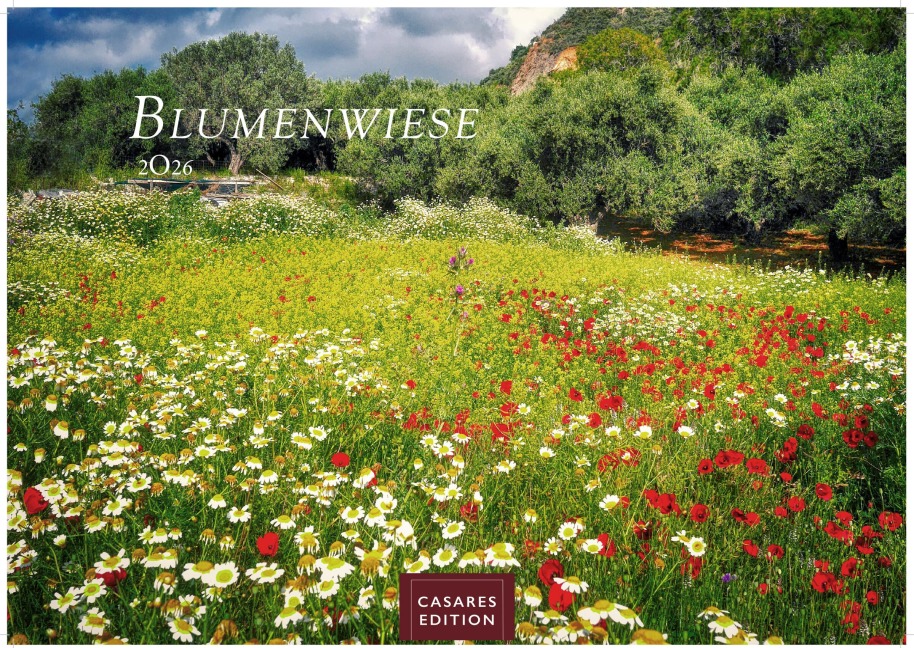 Blumenwiese 2026 S 24x35cm - 