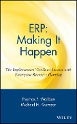 Cover-Bild zum Titel 'ERP: Making It Happen' von 'Thomas F. Wallace, Michael H. Kremzar'