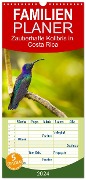 Familienplaner 2024 - Zauberhafte Kolibris in Costa Rica mit 5 Spalten (Wandkalender, 21 x 45 cm) CALVENDO - Winfried Rusch