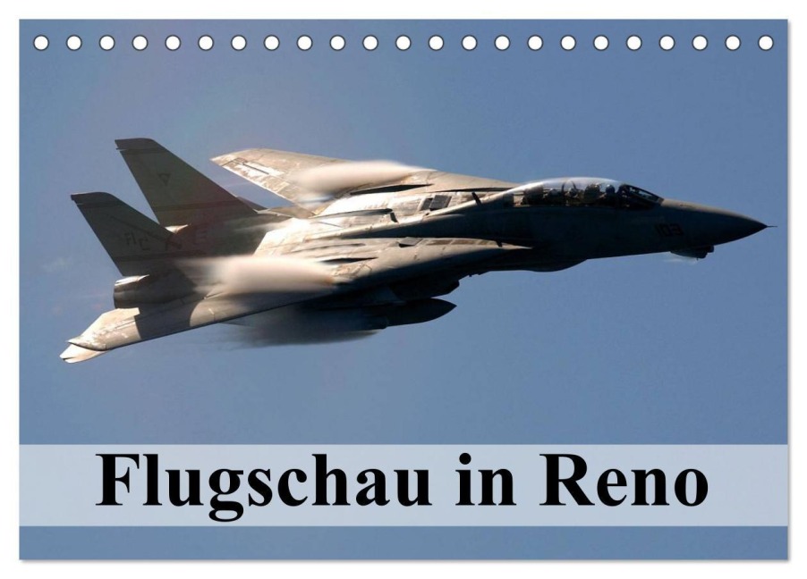 Flugschau in Reno (Tischkalender 2026 DIN A5 quer), CALVENDO Monatskalender - Elisabeth Stanzer