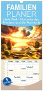 Familienplaner 2026 - Heile Welt - Momente des Friedens und der Harmonie mit 5 Spalten (Wandkalender, 21 x 45 cm) CALVENDO - Marco Warstat