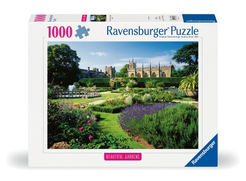 Erwachsenenpuzzle 1000 Teile - Queen's Garden, Sudeley Castle, England - 