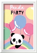 Cover-Bild zum Titel 'Ravensburger Malen nach Zahlen 20056 - Panda Party - Kinder ab 7 Jahren' von ''