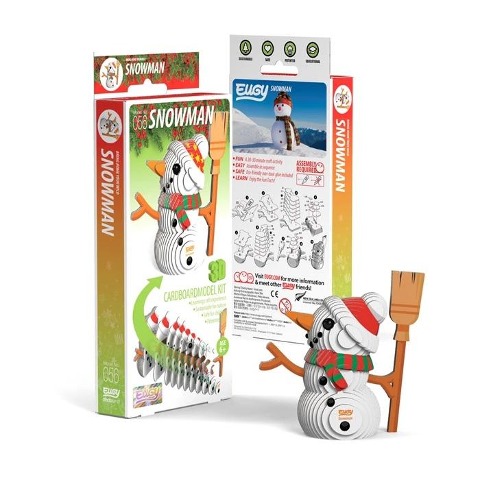 EUGY - 3D Bastelset Schneemann - 
