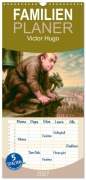 Cover-Bild zum Titel 'Familienplaner 2027 - Victor Hugo mit 5 Spalten (Wandkalender, 21 x 45 cm) CALVENDO' von 'Steffani Lehmann'