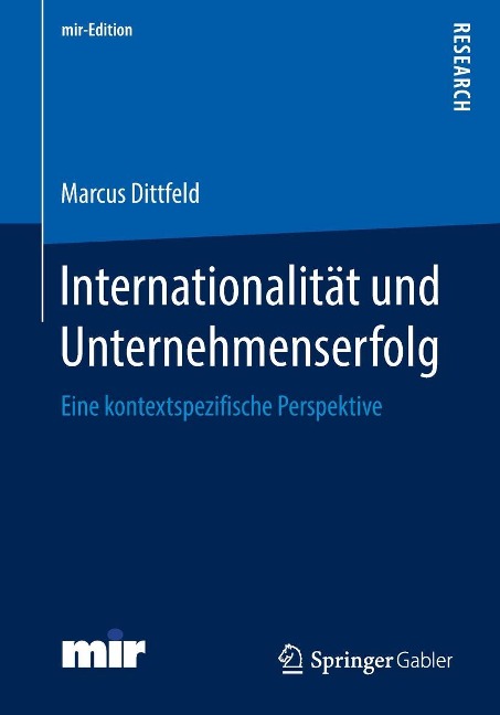 Internationalität und Unternehmenserfolg - Marcus Dittfeld