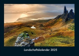 Cover-Bild zum Titel 'Landschaftskalender 2025 Fotokalender DIN A4' von 'Tobias Becker'