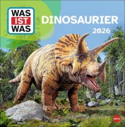 WAS IST WAS Dinosaurier Broschurkalender 2026 - 