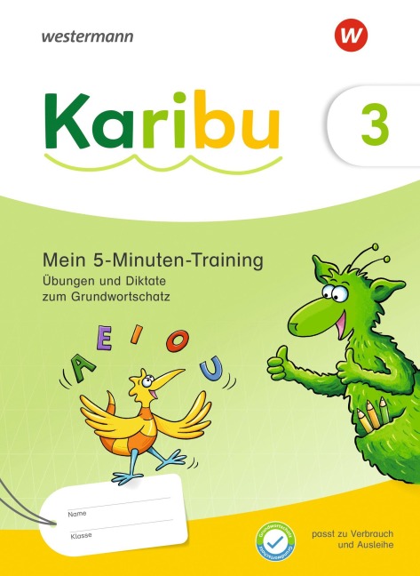Karibu 3. Mein 5-Minuten-Training: Übungen und Diktate zum Grundwortschatz - Birgit Weiss