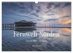 Cover-Bild zum Titel 'Fernweh Norden - Dünen, Meer und Weite (Wandkalender 2027 DIN A3 quer), CALVENDO Monatskalender' von 'Mona Moraht'