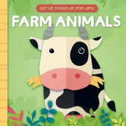 Cover-Bild zum Titel 'Get Up, Stand Up, Pop-Ups - Farm Animals' von 'Little Genius Books'
