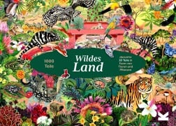Cover-Bild zum Titel 'Wildes Land - Puzzle 1000 Teile' von 'Helen Scales'