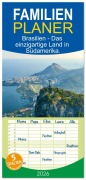 Familienplaner 2026 - Brasilien - Das einzigartige Land in Südamerika. mit 5 Spalten (Wandkalender, 21 x 45 cm) CALVENDO - M. Scott