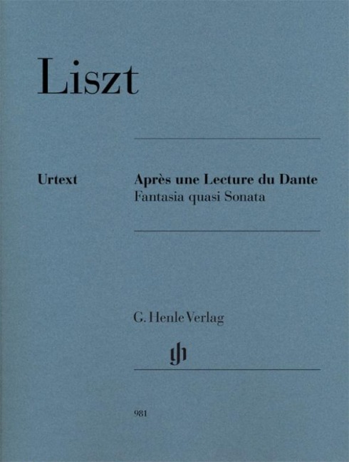 Liszt, Franz - Après une Lecture du Dante - Fantasia quasi Sonata - Franz Liszt