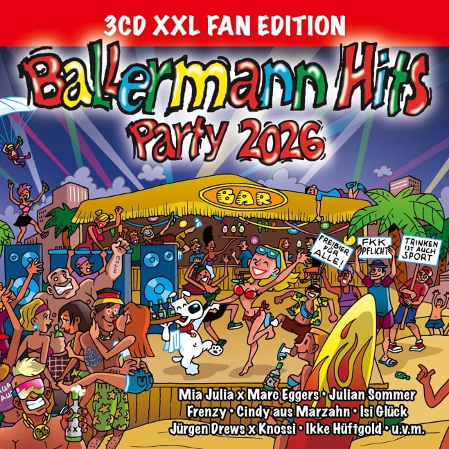 Ballermann Hits Party 2026 (XXL Fan Edition) - Artists Various