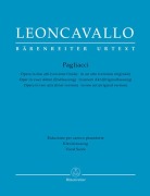 Cover-Bild zum Titel 'Pagliacci -Oper in zwei Akten (Endfassung) / in einem Akt (Originalfassung)-' von 'Ruggero Leoncavallo'
