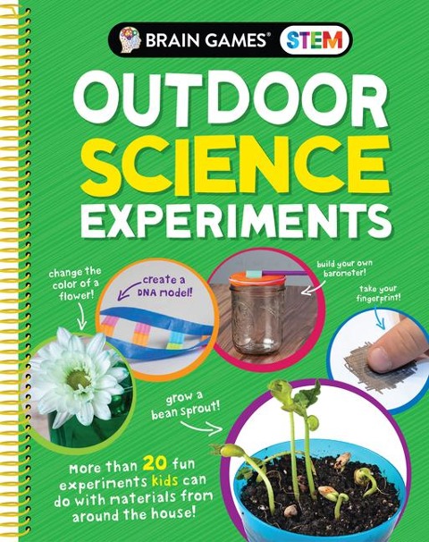 Brain Games Stem - Outdoor Science Experiments (Mom's Choice Awards Gold Award Recipient) - Publications International Ltd, Brain Games