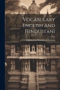 Cover-Bild zum Titel 'Vocabulary English And Hindustani' von 'Elphinstone Pourtales Robertson'