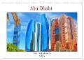 Abu Dhabi - Bezaubernde Metropole (Wandkalender 2025 DIN A3 quer), CALVENDO Monatskalender - Nina Schwarze