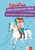 Cover-Bild zum Titel 'Bibi & Tina Mein Schulstart-Block. Erstes Rechnen und Konzentration ab 5 Jahren' von ''
