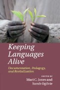 Keeping Languages Alive - Mari C Jones, Sarah Ogilvie