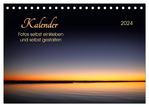 Kalender - Fotos selbst einkleben und selbst gestalten (Tischkalender 2024 DIN A5 quer), CALVENDO Monatskalender - Peter Roder
