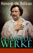 Cover-Bild zum Titel 'Gesammelte Werke' von 'Honoré de Balzac'
