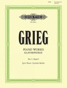 Cover-Bild zum Titel 'Klavierwerke - Band 1: Lyrische Stücke - Hefte 1 - 10 / URTEXT' von 'Edvard Grieg'