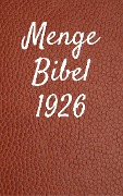 Menge Bibel 1926 - 