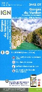 Cover-Bild zum Titel 'Gorges du Verdon 1:25 000' von ''