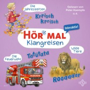 Cover-Bild zum Titel 'Hör mal (Klangreisen): Wilde Tiere, Die Feuerwehr, Die Jahreszeiten' von 'Sandra Kunstmann'