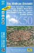 Cover-Bild zum Titel 'UK50-21 Ries, Nördlingen, Dinkelsbühl' von ''