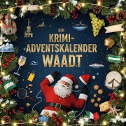 Cover-Bild zum Titel 'Der Krimi-Adventskalender Waadt' von 'Clara Schwarz'