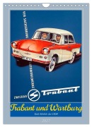 Cover-Bild zum Titel 'Trabant und Wartburg - Kult-Mobile der DDR (Wandkalender 2027 DIN A4 hoch), CALVENDO Monatskalender' von 'Henning von Löwis of Menar'