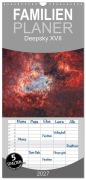 Cover-Bild zum Titel 'Familienplaner 2027 - Deepsky XVII mit 5 Spalten (Wandkalender, 21 x 45 cm) CALVENDO' von 'Reinhold Wittich'