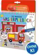Cover-Bild zum Titel 'Das magische Wassermalbuch - Bei der Feuerwehr' von ''