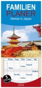 Cover-Bild zum Titel 'Familienplaner 2026 - Herbst in Japan mit 5 Spalten (Wandkalender, 21 x 45 cm) CALVENDO' von 'Nina Schwarze'