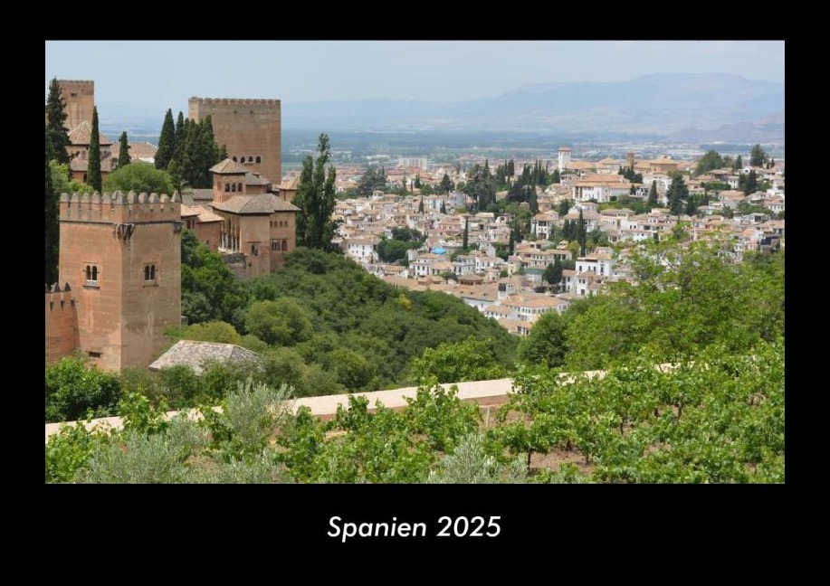 Spanien 2025 Fotokalender DIN A3 - Tobias Becker