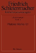 Cover-Bild zum Titel 'Platons Werke II,1, Berlin 1805. 1818' von ''