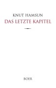 Cover-Bild zum Titel 'Das letzte Kapitel' von 'Knut Hamsun'