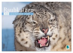 Cover-Bild zum Titel 'Raubkatzen: Geschmeidige Jäger (Wandkalender 2026 DIN A2 quer), CALVENDO Monatskalender' von 'Calvendo Calvendo'
