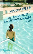 Cover-Bild zum Titel 'Ein langer Brief an September Nowak' von 'Markus Berges'